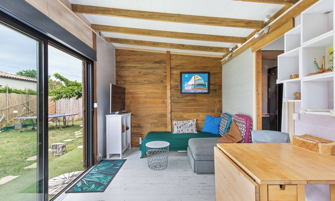 Le Grau-dʼAgde Maison | Gite La Cabane Du Sud avec 2 terrasses privées, jardin privé et Wi-Fi