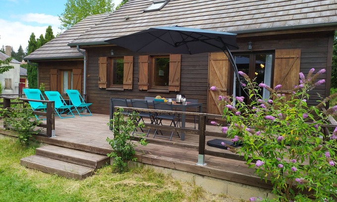 Lormes Chalet De Ski | Chalet Gite Morvan "Beautiful island in Lormes"