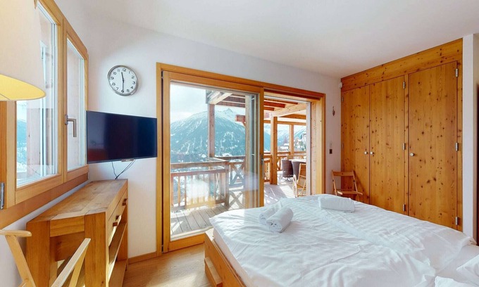 Granges Chalet De Ski | Chalet de luxe à Heremence avec sauna