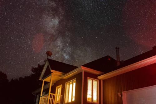 Val-Racine Chalet De Ski | Chalet in a dark sky reserve