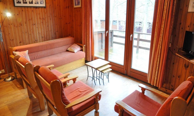 Heure Maison | Chalet confortable en bois, terrasse