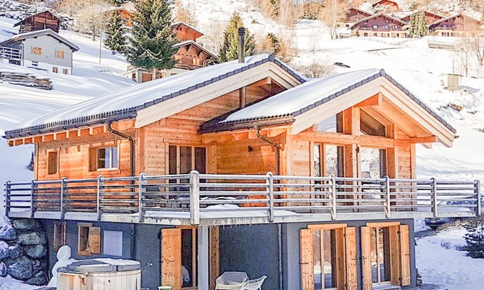 Mayens-de-Riddes Chalet De Ski | Chalet Kookaburra - Jacuzzi - Views - La Tzoumaz, 4 Vallees