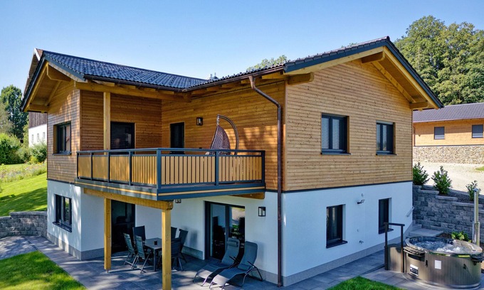 Eppenschlag Chalet De Ski | Chalet "Landhaus Rachelblick" avec vue sur les montagnes, terrasse privée et Wi-Fi