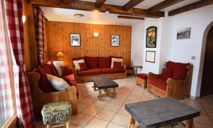Plagne 1800 Chalet De Ski | Chalet Le Becoin - MITIZED CHALET 10/12 pers - 100m from SAUNA- WIFI - SPAIN 1800