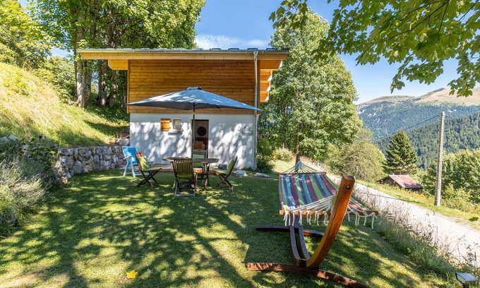 Le Reposoir Chalet De Ski | Chalet "Le Petit Ranch" avec vue montagne et jardin privé