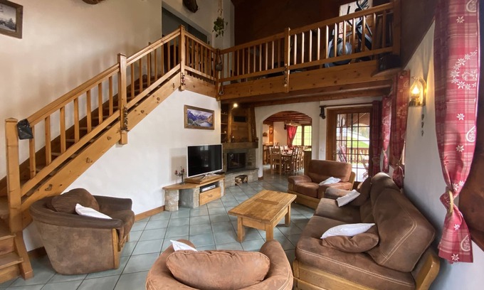 Flumet Appartement | Chalet "Les Rodhos"à 150m des pistes FLUMET-Espace Diamant