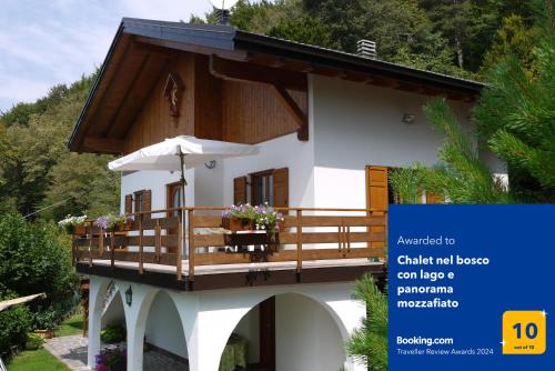 Madruzzo Chalet De Ski | Chalet nel bosco con lago e panorama mozzafiato