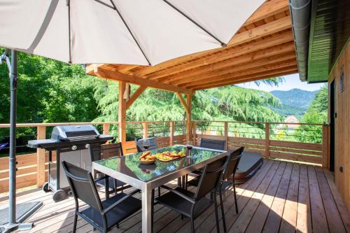 Masevaux-Niederbruck Chalet De Ski | Chalet rénové 'La Forêt Enchantée', nature et calme au coeur de la Vallée
