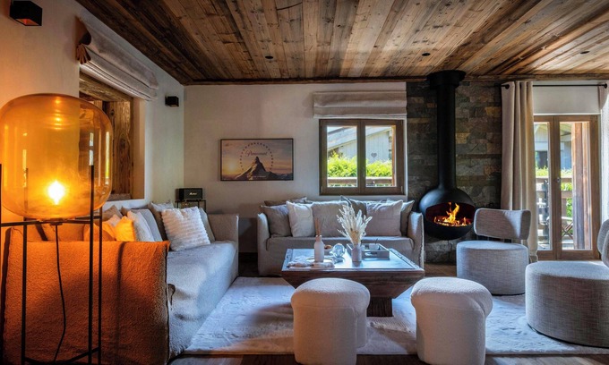 Megeve Chalet De Ski | Chalet Snow Love - Sauna and garden close to Megève's center - OVO Network