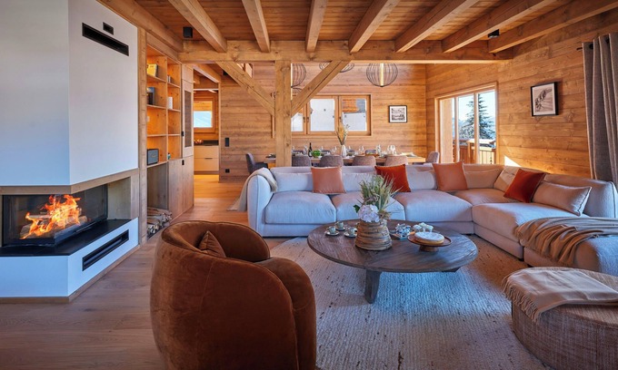 Crest-Voland Chalet De Ski | Chalet Touva - séjour bien-être et luxe pour 13 - OVO Network