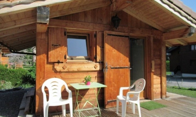 Les Carroz-d'Araches Appartement | Chalet "mazot'' type studio avec terrasse