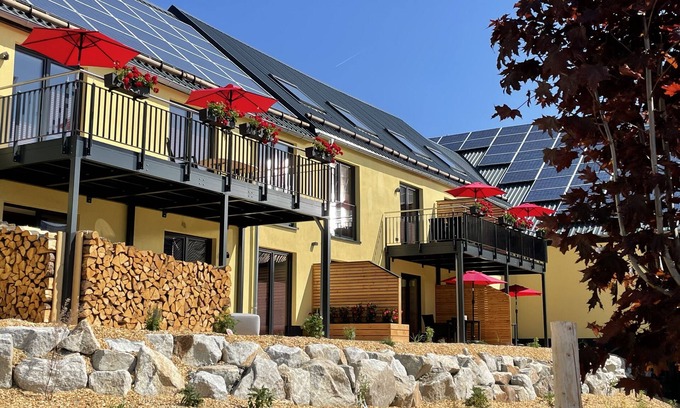 Feilitzsch Copropriété | Chalet vacation apartment "Bergloft", 115 sqm & wellness/fitness/sauna - Bergrödelhof