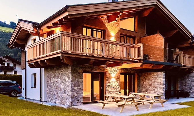 Wald im Pinzgau Chalet De Ski | Chalet avec sauna privé dans le Hohe Tauern