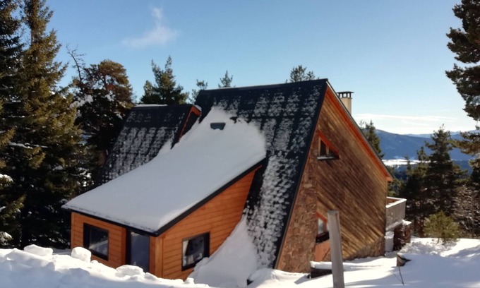 Puyvalador Chalet De Ski | chalet belle vue degagee sur capcir a 1700m proche nature