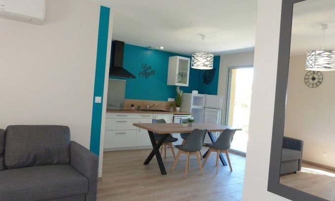 Saint-Pardoux Maison | Chaleureuse Maison Neuve, 67m², Cosy, 2chambres, 1km Plage du Lac, 200m Bourg