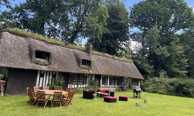 Le Mesnil-Durdent Maison | Chaleureuse chaumière proche des plages