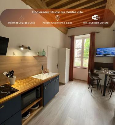 Paray-le-Monial Appartement | Chaleureux studio - Centre ville
