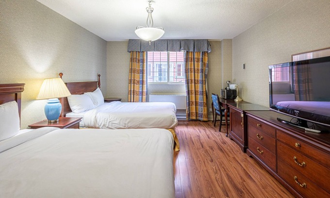 Saint-Sauveur Hôtel | Chambre d'hôtel le Domaine 2 lits à Saint-Sauveur