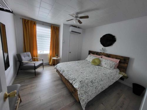 Pohenegamook Maison | Chambre du Castor-Qapit-Beaver