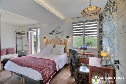 Bannalec Lit Et Petit-Déjeuner | Chambre et table d'Hotes Manava Loretta