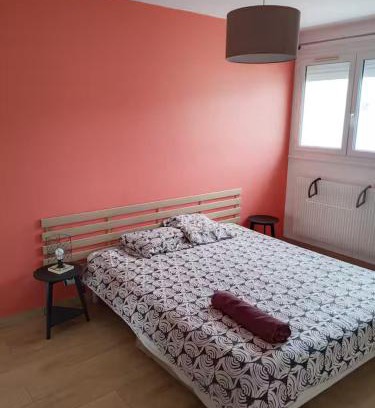 Colomiers Maison | Chambre privée chez l'habitant - La Chambre Framboise