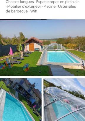 Bouquemont Maison | Chambres d'hôtes piscine couverte & chauffée
