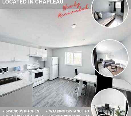 Chapleau Appartement | Chapleau Hidden Gem, 1 Bedroom