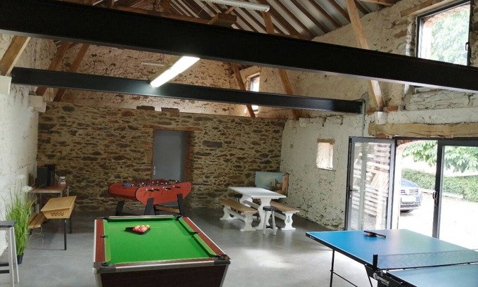 Mouchamps Cottage | Maison de Caractère LE FIGONIER 15 Pers + Salle de jeux