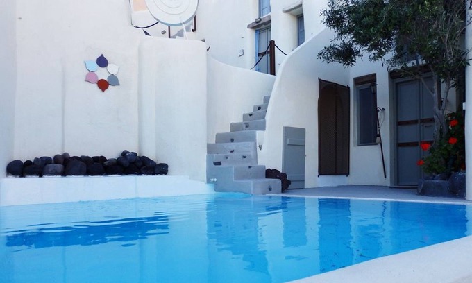 Emporio Villa | Charismatic Santorini Villa | Venetian Villa | 3 Bedrooms | Private Pool & Jacuzzi