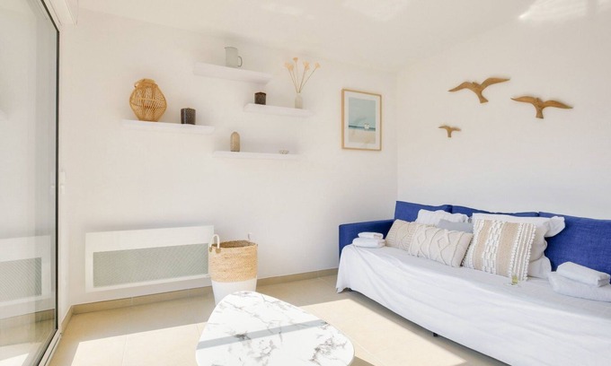 Le Piol Appartement | Appartement pour 4 avec Terrace et Parking privé au coeur de Nice