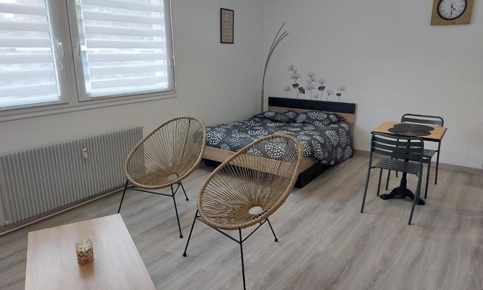 Dieppe Appartement | charmant studio proche du centre de neuville les dieppe