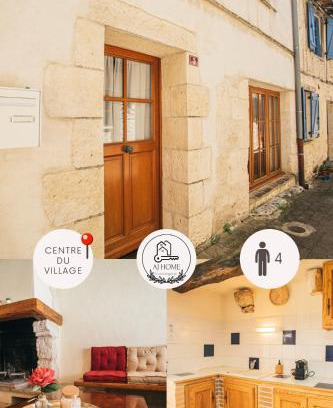 Montpezat-de-Quercy Maison | "Charmante maison de ville" au coeur de la cité médiévale