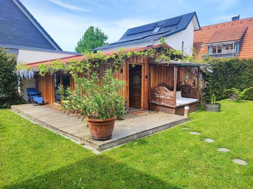 Beutelsau Appartement | Charmantes Gästehaus -Tiny- mit Sauna