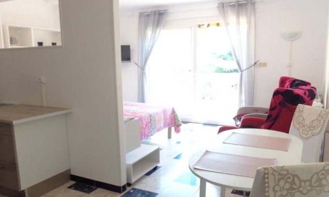 Amelie-les-Bains-Palalda Appartement | Charmant F1 avec terrasse et garage, proche cures et centre-ville d'Amélie-les-Bains.