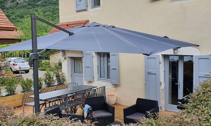 Saint-Pierre-de-Curtille Cottage | Charmant Gîte 3*** Lac du Bourget/Abbaye d'Hautecombe 6/8p