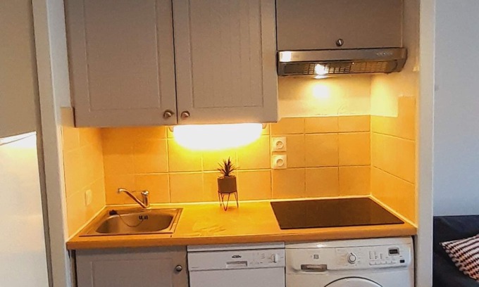 Ax-les-Thermes Appartement | Charmant T2 aux portes du téléphérique et thermes Teich 4 personnes