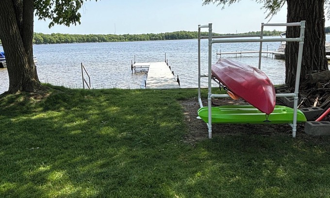 Gregory Maison | Charming 2-bedroom Lakefront House with Upnorth Feel