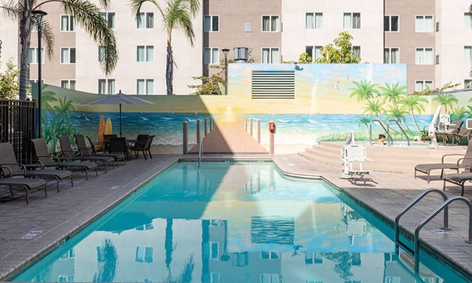 Mission Valley Station Balnéaire | Charming 2-bedroom resort with AC, WiFi in fabulous San Diego
