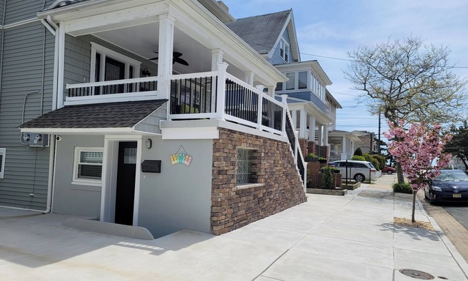 Ventnor City Appartement | Charming 2-bedroom apartment with AC, WiFi in peaceful Ventnor City