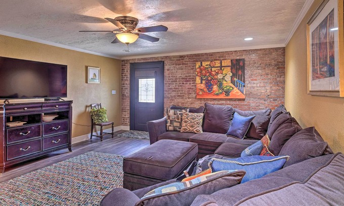 Welsh Appartement | NEW! Charming 2-Story Apt - 26 Mi to Lake Charles!