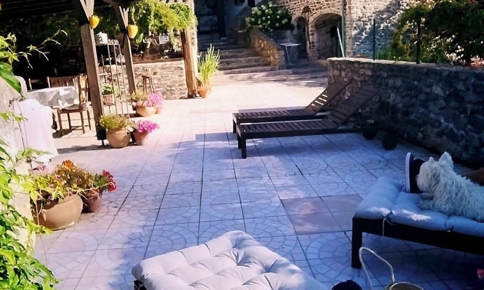Gagnieres Maison | Charming 3-bedroom Gite with AC, fitness room in delightful Cevennes