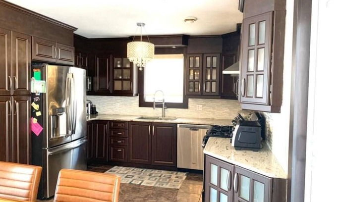 Anjou Maison | Charming 3-bedroom house with Fireplace and Outdoor Pool in welcoming Montréal