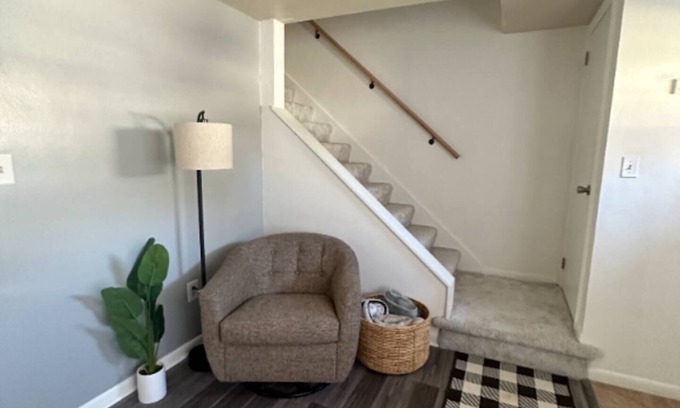 Greensburg Maison | Charming 3-bedroom townhome with AC and WiFi in Greensburg