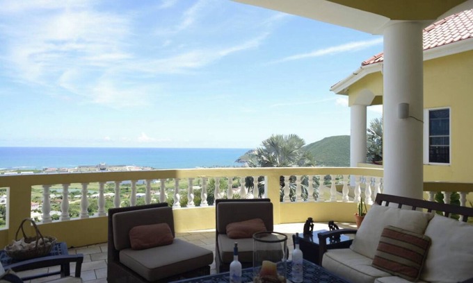 Frigate Bay Villa | Charming 3-bedroom villa with Breathtaking Ocean View