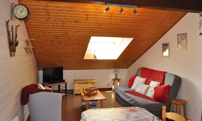Abondance Appartement | Charmant 3 pièces au cœur d’Abondance avec Multi Pass à 3€/jour/personne – Parking et balcon ouest
