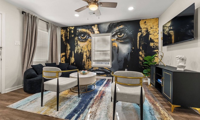 Whitehaven Maison | Charming 4-bedroom house with WiFi and AC in welcoming Memphis
