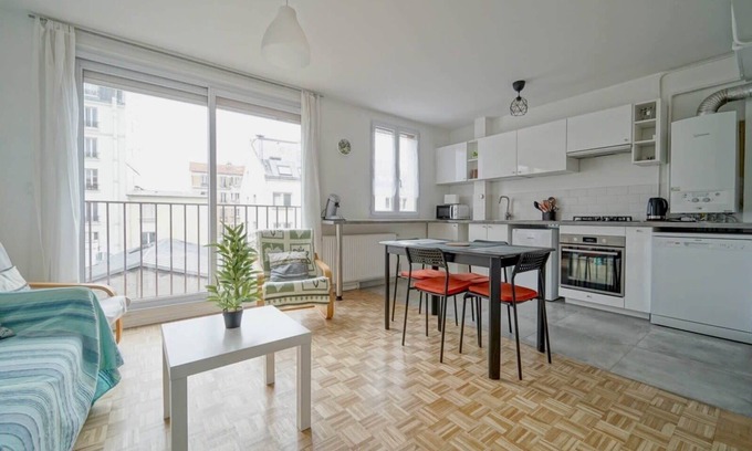 Les Puces de Saint-Ouen Appartement | Appartement lumineux, proche sites touristiques