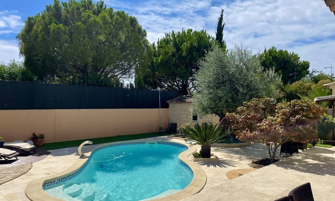 Saint-Cyr-sur-Mer Villa | VILLA DE CHARME CLIMATISEE 4 PERSONNES à 800 m des plages et 100 m des commerces