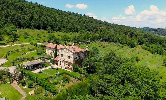 Montepulciano Villa | Ancienne Tour de Garde près de Montepulciano, piscine panoramique