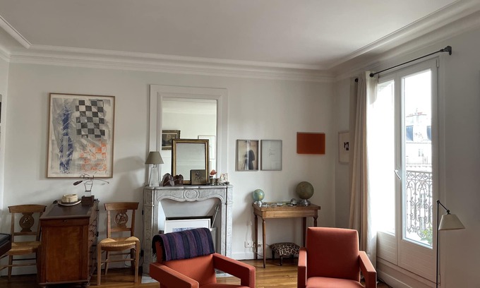 Quartier de la Folie-Mericourt Appartement | Charmant et confortable appartement au